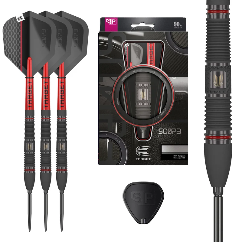 Scope 02 90% Tungsten - Swiss Point Steel Tip Darts