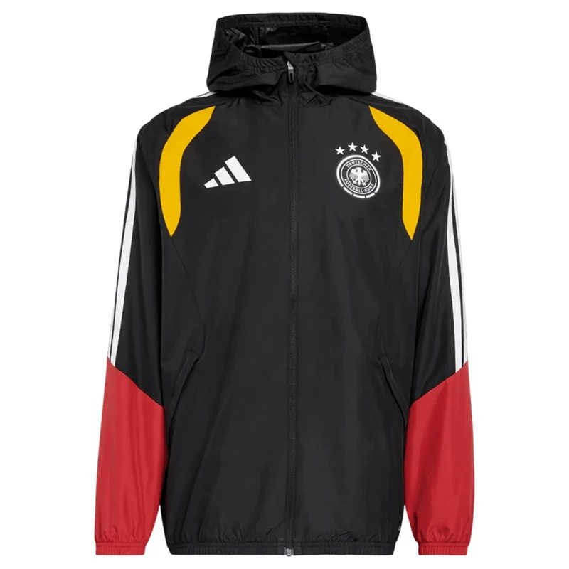 Deutschland Windjacke 26/27 Herren Schwarz