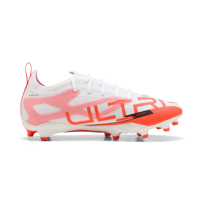 Puma ULTRA 5 PRO FG/AG Jr - weiß/rot