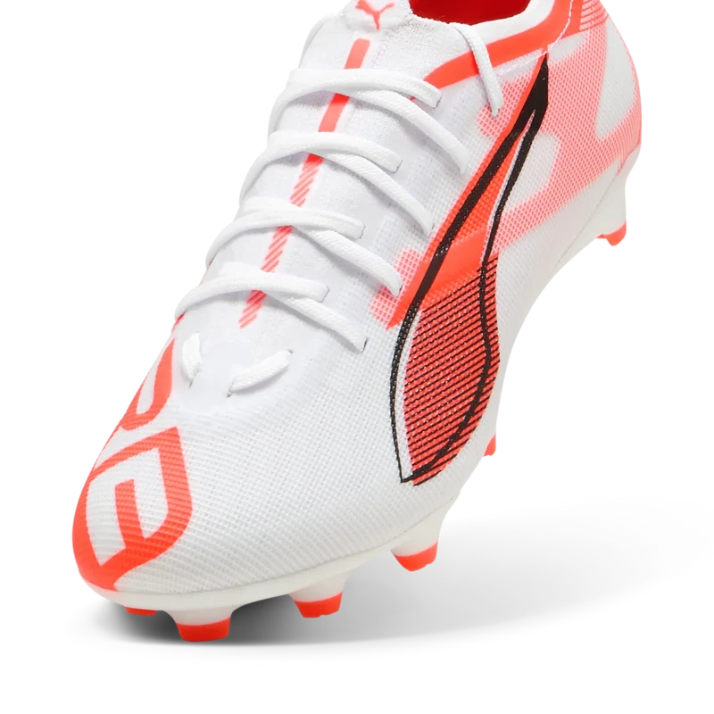 Puma ULTRA 5 PRO FG/AG Jr - weiß/rot