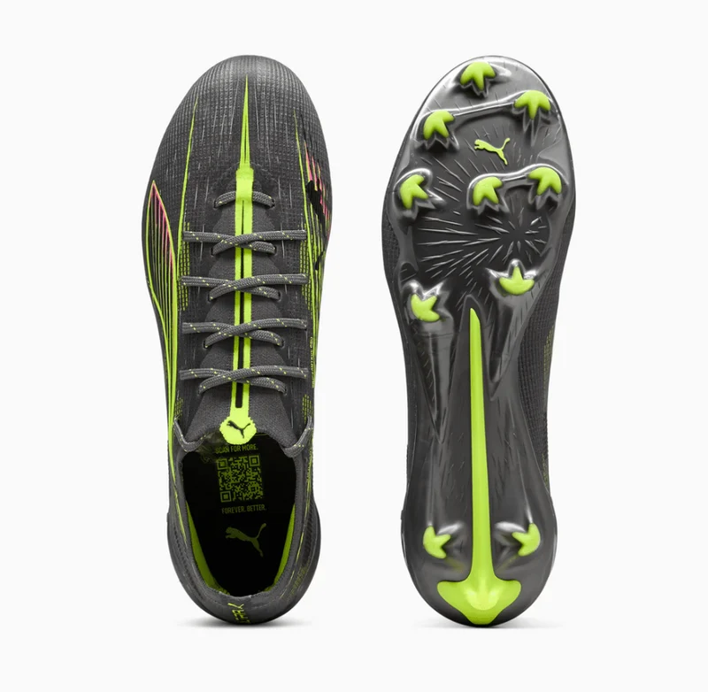 Puma ULTRA 5 ULTIMATE FG - grau/gelb