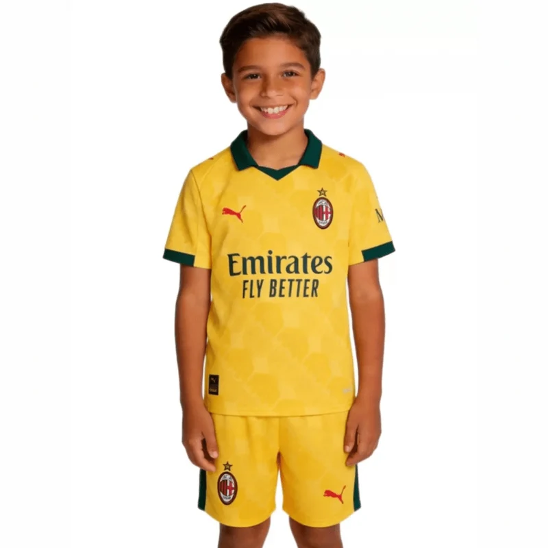 Kinder-Set AC Milan Drittetrikot 25/26
