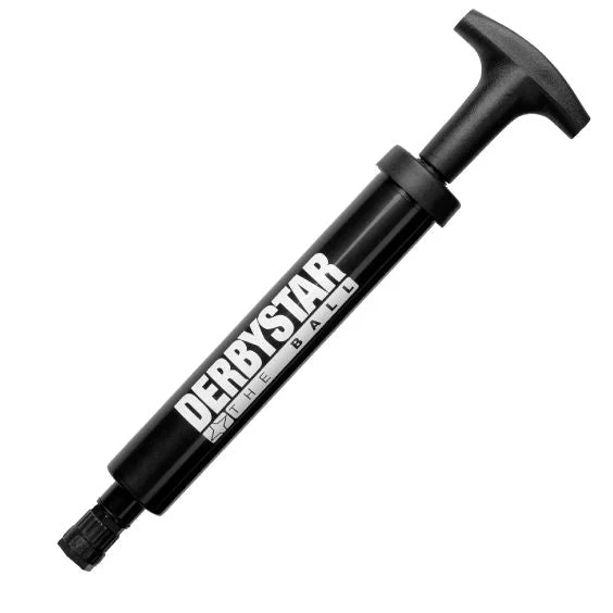Derbystar Ballpumpe mit Schlauch - Schwarz