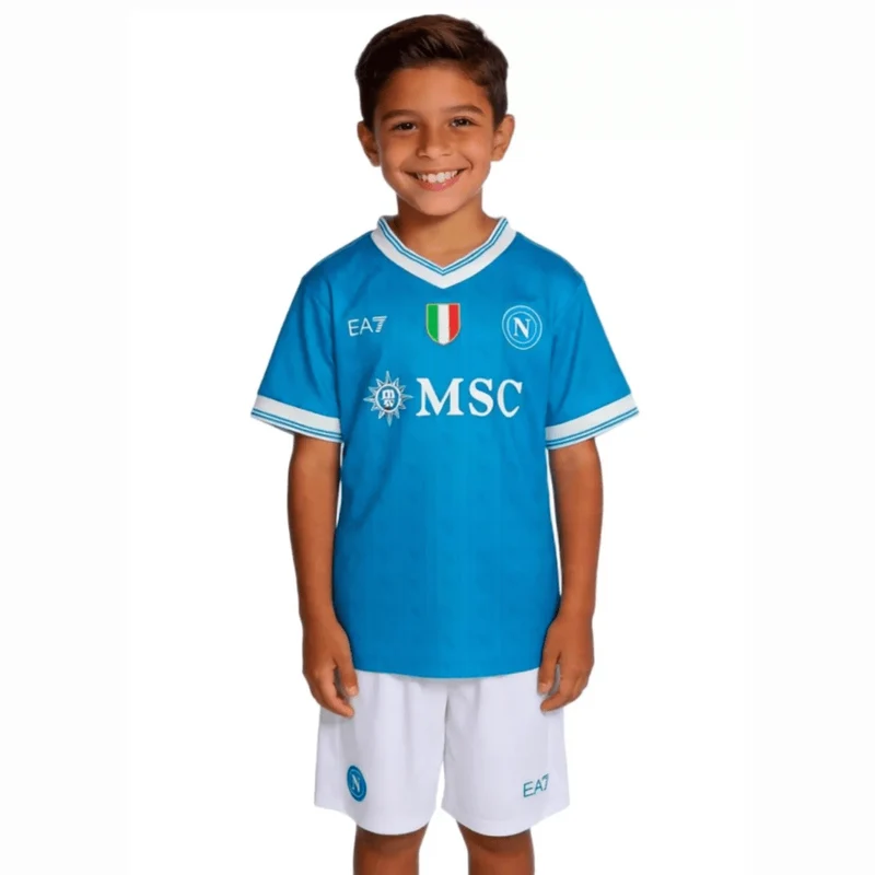 Kinder-Set Napoli Heimtrikot 25/26