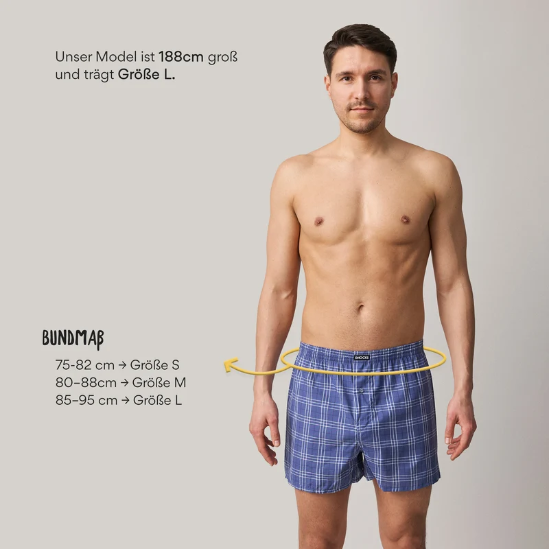 American Boxershorts | Small Check