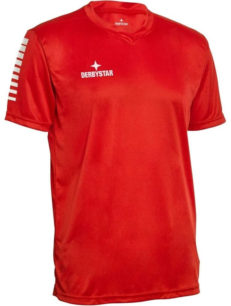 Derbystar Contra Trikot - rot weiss