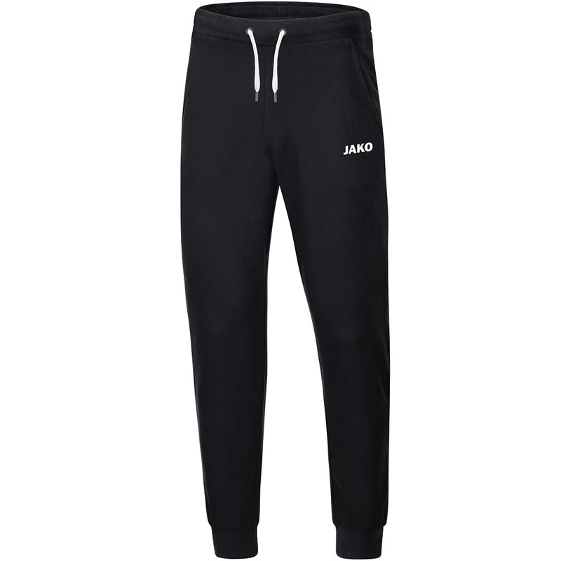JAKO Jogginghose Base mit Bündchen - schwarz