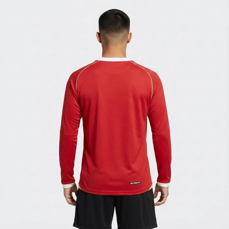 Manchester United Langarm Heimtrikot 2006/07 Herren Fan-Version (Retro)