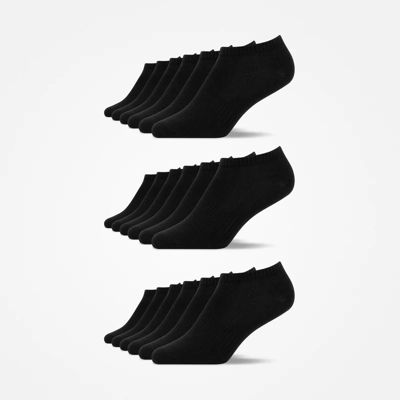 Sneaker Socken | Schwarz