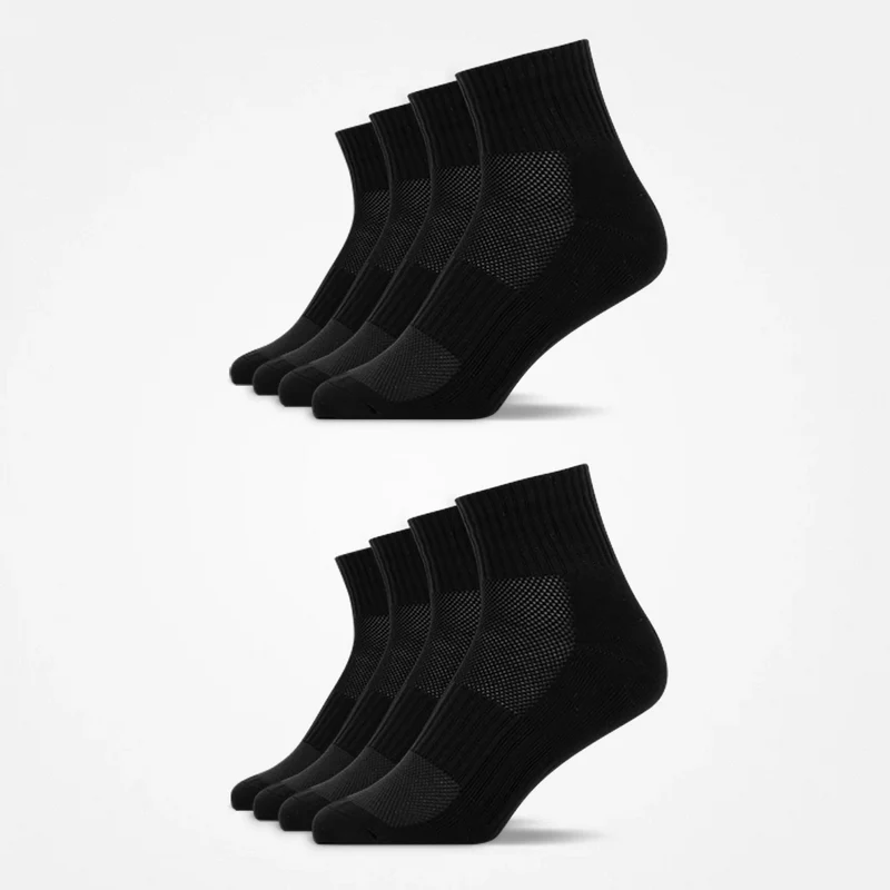 Mittelhohe Laufsocken | Schwarz