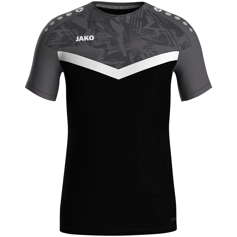 JAKO T-Shirt Iconic - schwarz/anthrazit