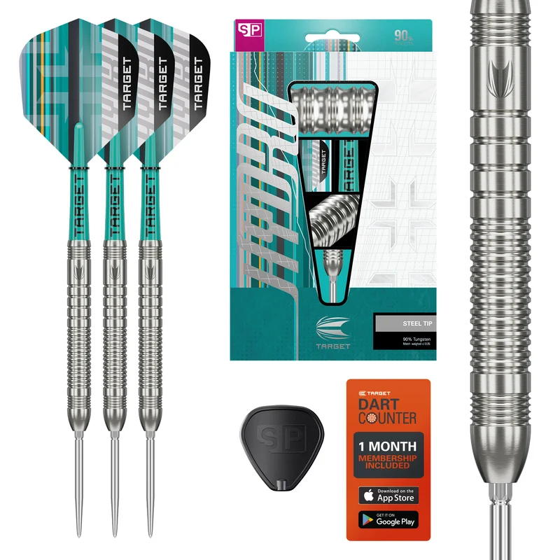 Hydro 03 90% Tungsten - Swiss Point Steel Tip Darts
