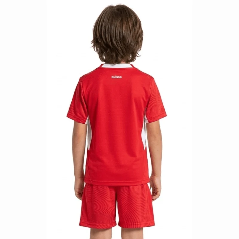 Kinder-Set Schweiz Heimtrikot 26/27 Trikot und Shorts