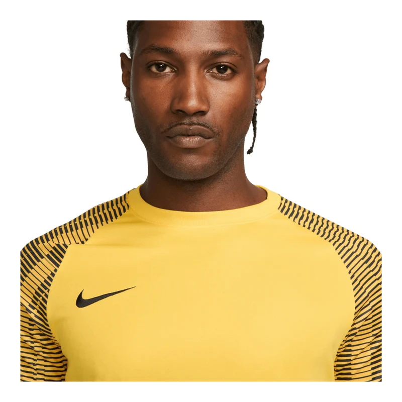 Nike Herren Academy 22 Trikot gelb schwarz