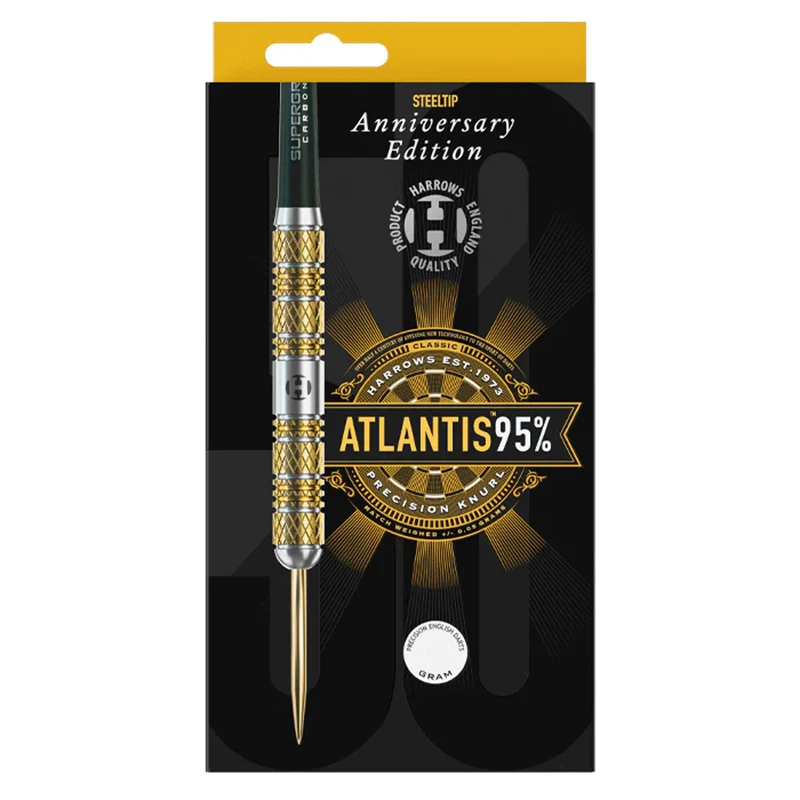 Atlantis 95% Tungsten Darts - Steel Tip Darts
