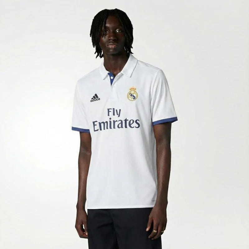 Real Madrid Heimtrikot 16/17 Herren Fan-Version Weiß (Retro)