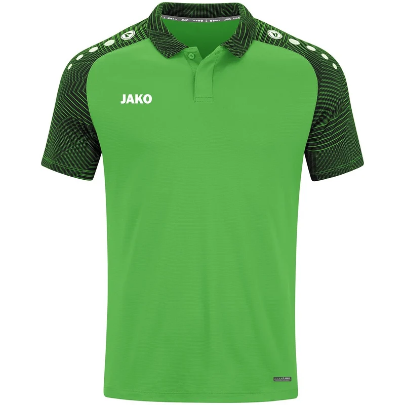 JAKO Polo Performance - soft green/schwarz