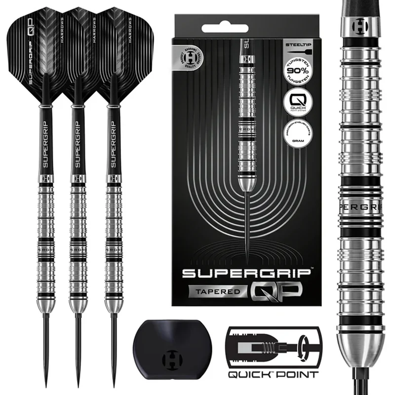 Supergrip QP 90% Quick Point Darts - Steel Tip Darts