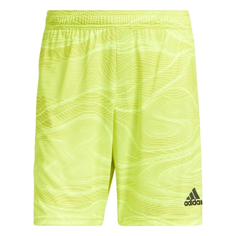 Adidas Condivo 21 Primeblue Torwart Shorts Herren gelb schwarz