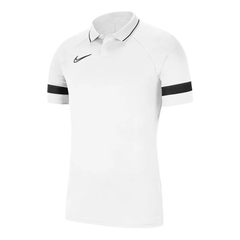 Nike Dri-FIT Academy 21 Polo-Shirt Herren weiß schwarz