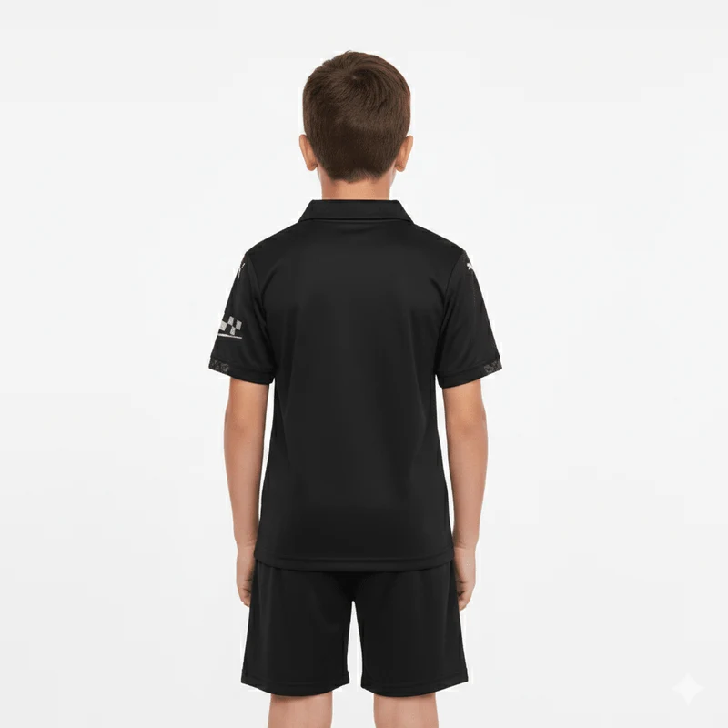 Kinder-Set Manchester City Auswärtsset 25/26 Trikot und Shorts