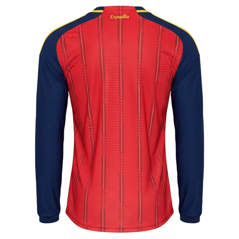 Spanien Heimtrikot Langarm 2026/27 Herren Spieler-Version