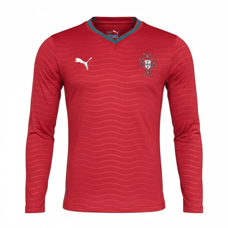 Portugal Heimtrikot Langarm 2026/27 Herren Spieler-Version