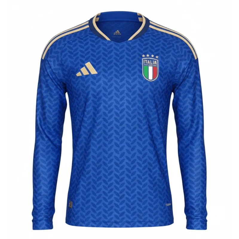 Italien Heimtrikot Langarm 2026/27 Herren Spieler-Version