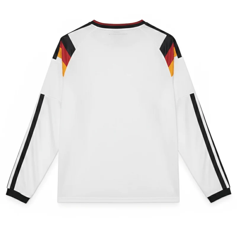 Deutschland Langarm Heimtrikot 26/27 Herren Fan-Version Weiß