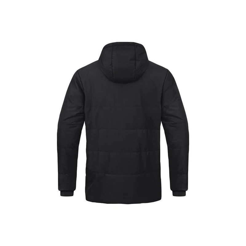 JAKO Coachjacke Team mit Kapuze - schwarz
