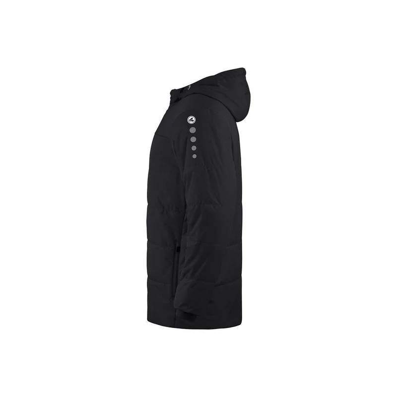 JAKO Coachjacke Team mit Kapuze - schwarz