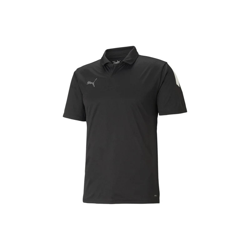 Puma teamLIGA Sideline Poloshirt Herren - schwarz/weiß