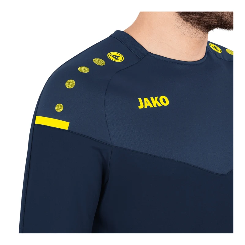 JAKO Sweat Champ 2.0 - marine/darkblue/neongelb