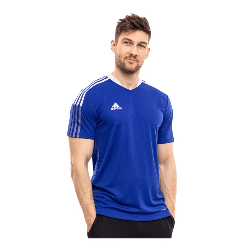 Adidas Tiro 21 Trainingstrikot Herren blau weiß