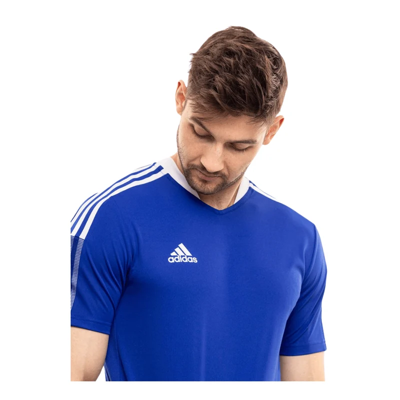 Adidas Tiro 21 Trainingstrikot Herren blau weiß