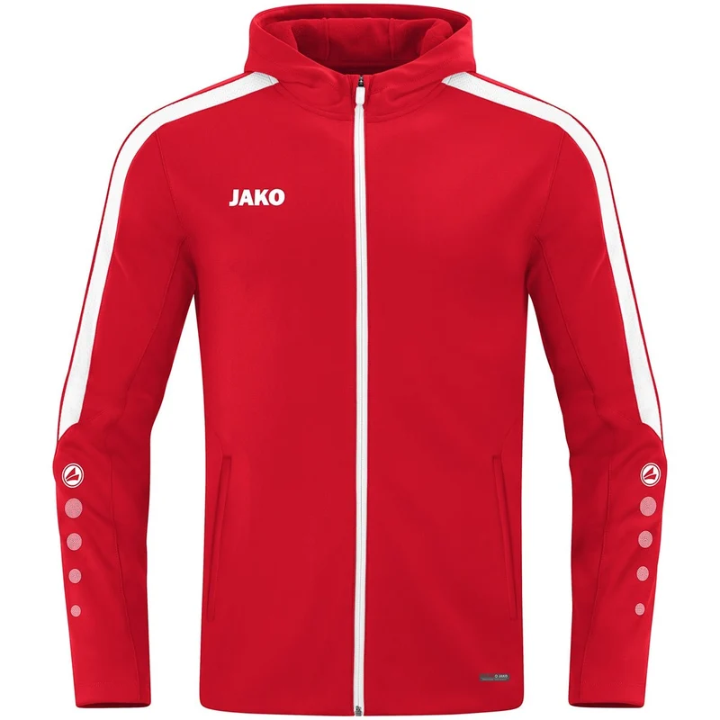 JAKO Kapuzenjacke Power - rot