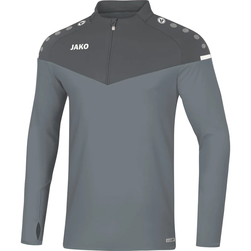 JAKO Ziptop Champ 2.0 - steingrau/anthra light