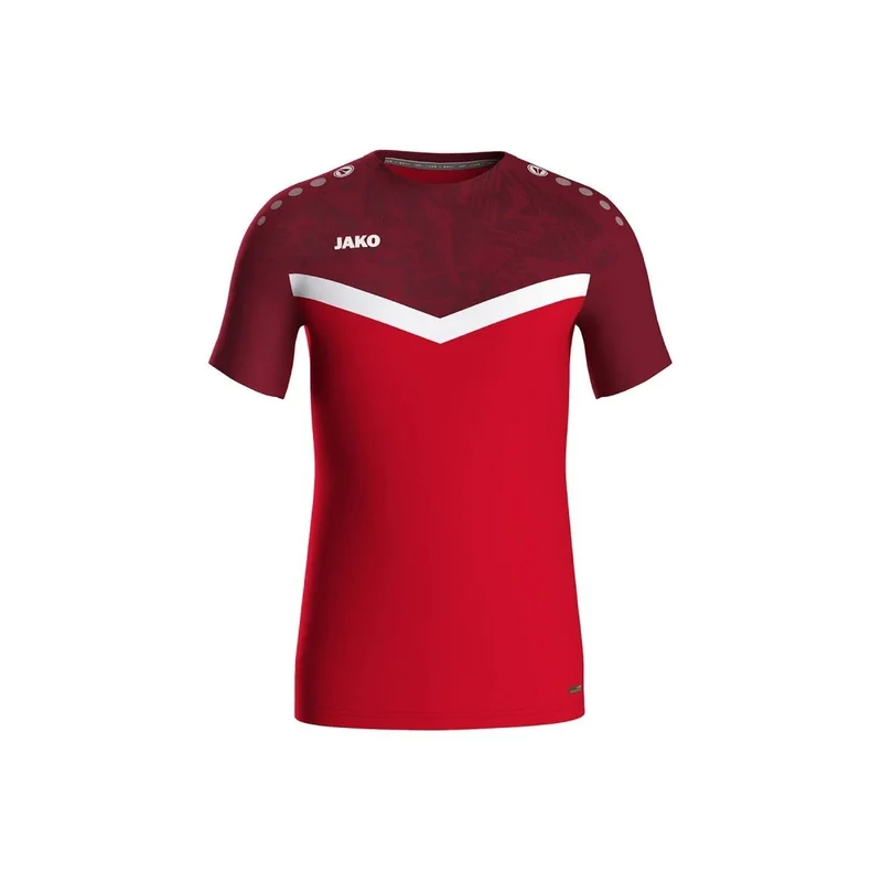 JAKO T-Shirt Iconic - rot/weinrot