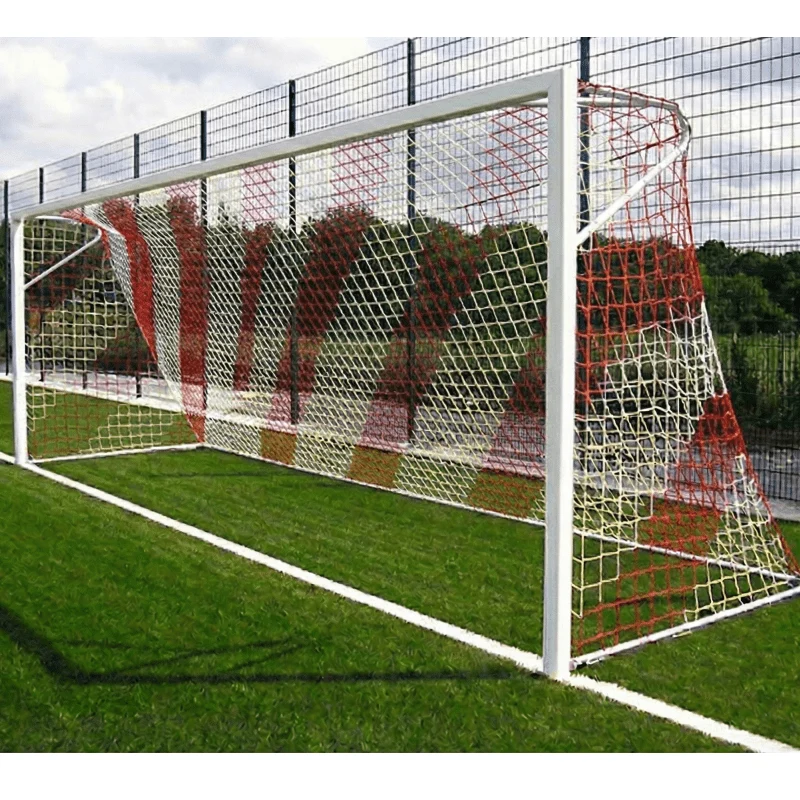 Rombull Tornetze 7,5x2,5 in rot/weiß / Auslage: 0,80x2m (1 Paar)
