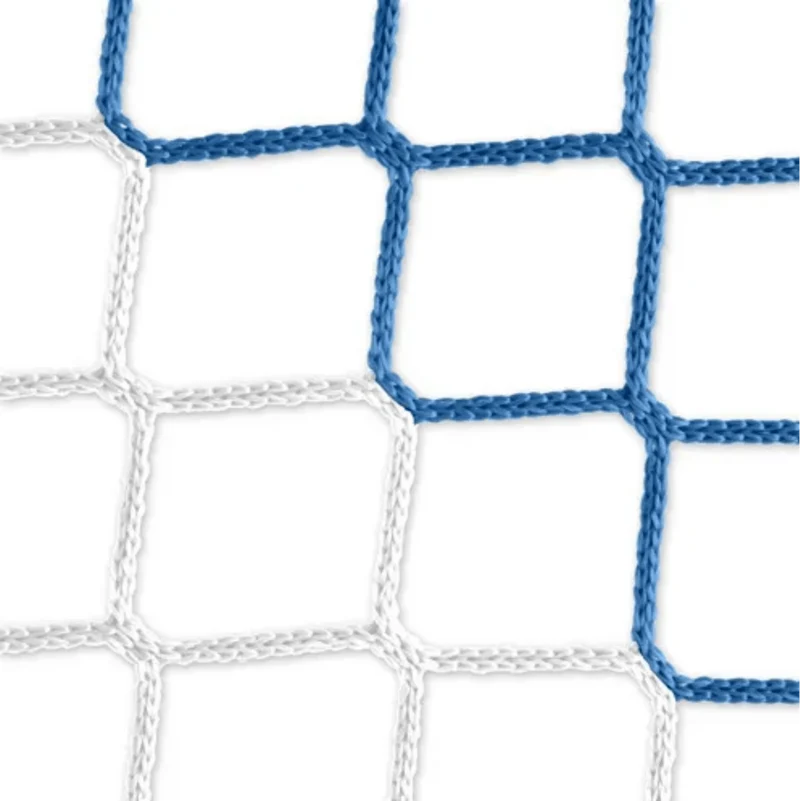 Rombull Tornetze 7,5x2,5 in blau/weiß / Auslage: 0,80x2m (1 Paar)