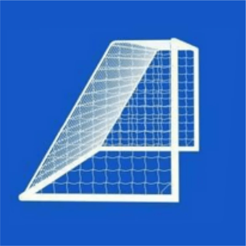 Rombull Tornetze 7,5x2,5 in blau/weiß / Auslage: 0,80x2m (1 Paar)
