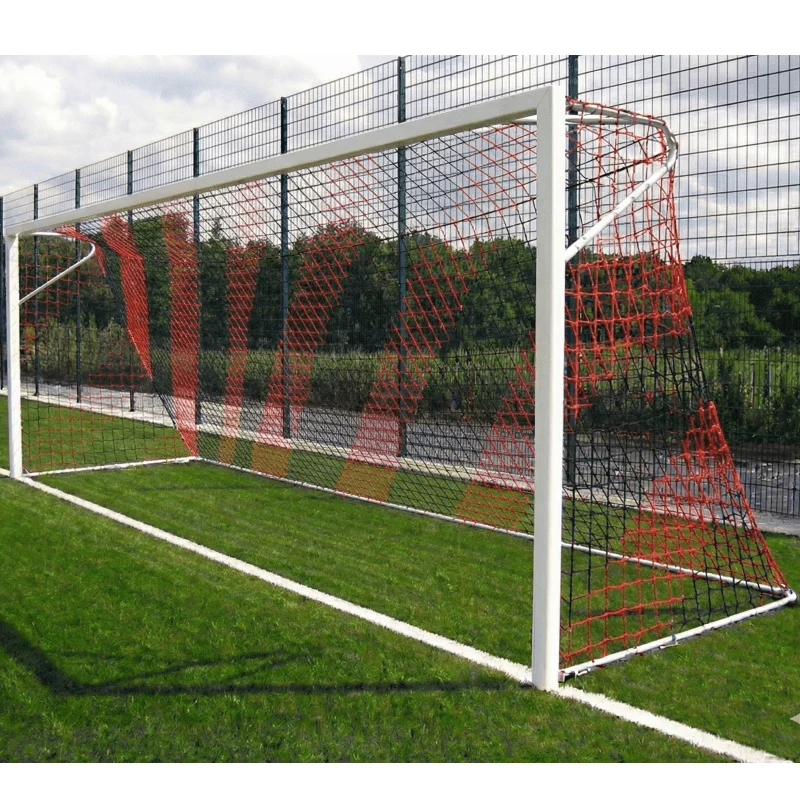 Rombull Tornetze 7,5x2,5 in rot/schwarz / Auslage: 0,80x2m (1 Paar)