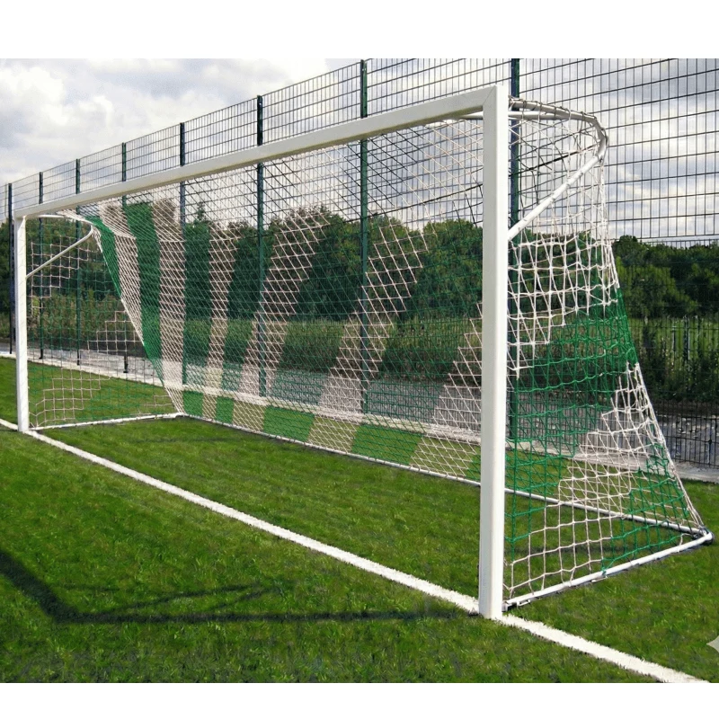 Rombull Tornetze 7,5x2,5 in grün/weiß / Auslage: 0,80x2m (1 Paar)