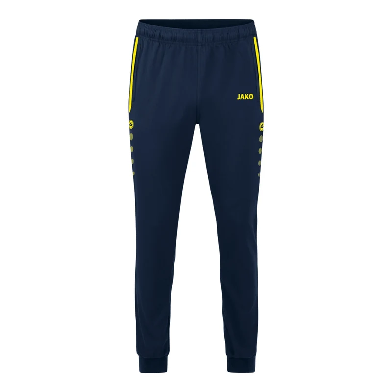 JAKO Präsentationshose TLS - schwarz/neongelb