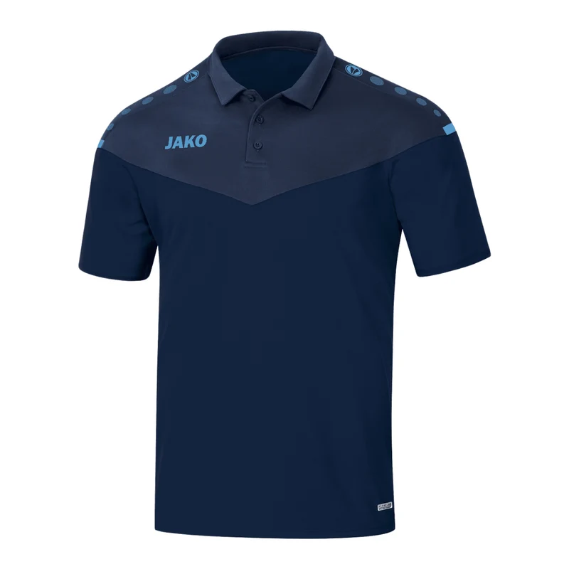 JAKO Polo Champ 2.0 - marine/darkblue/skyblue