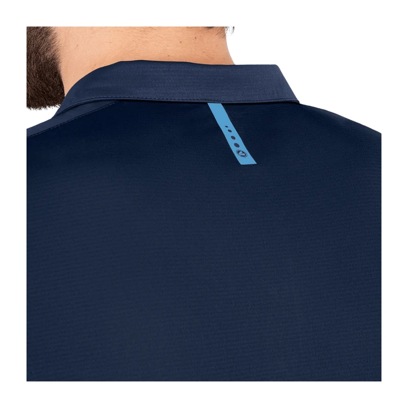 JAKO Polo Champ 2.0 - marine/darkblue/skyblue