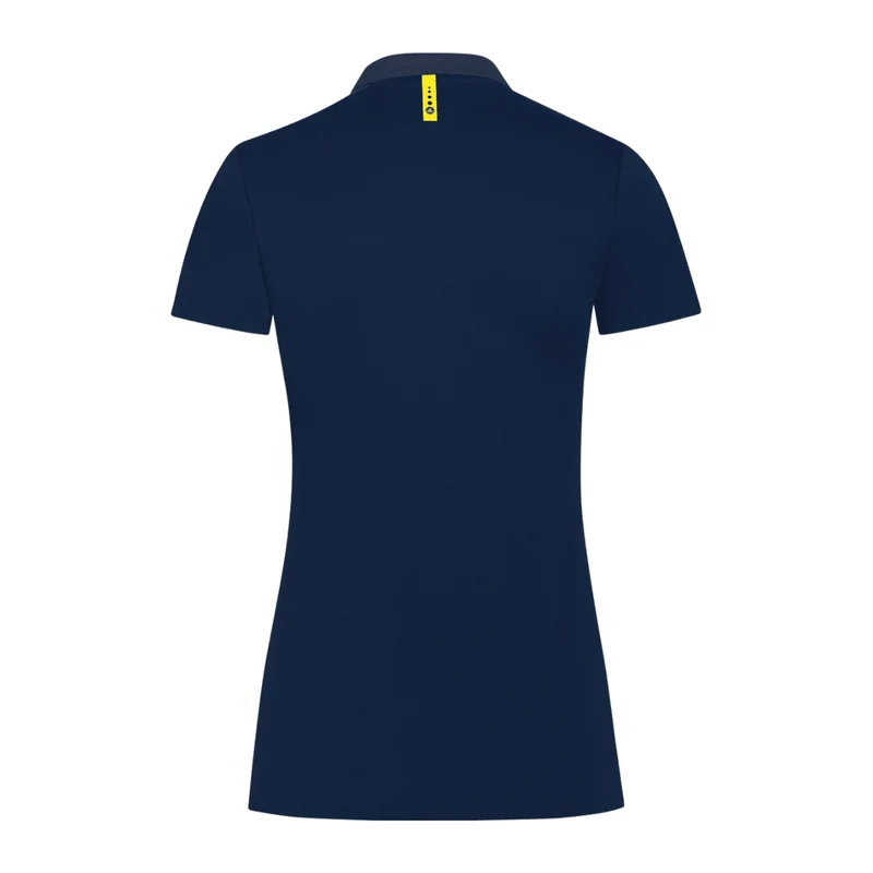 JAKO Damen Polo Champ 2.0 - marine/darkblue/neongelb