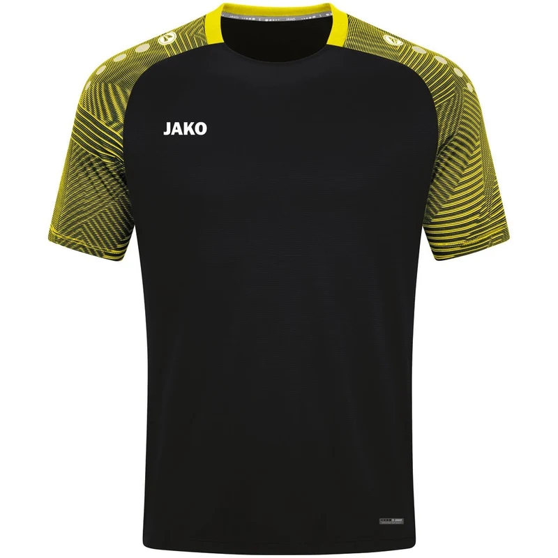 JAKO T-Shirt Performance - schwarz/soft yellow
