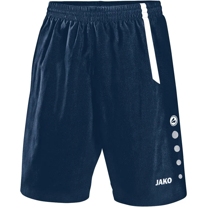 JAKO Sporthose Turin - navy/weiß