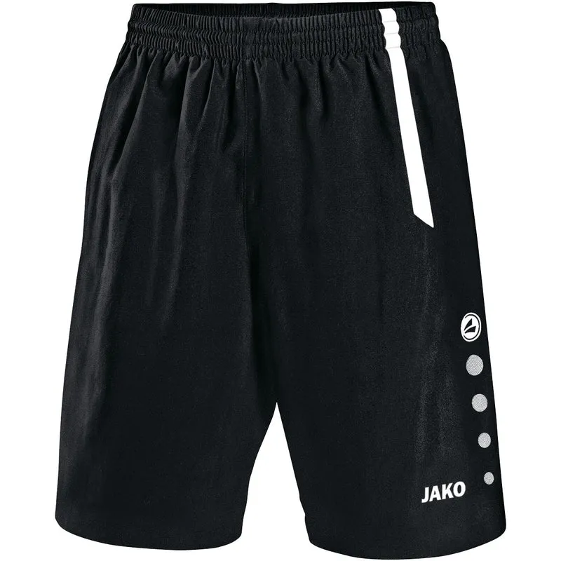 JAKO Sporthose Turin - schwarz/weiß